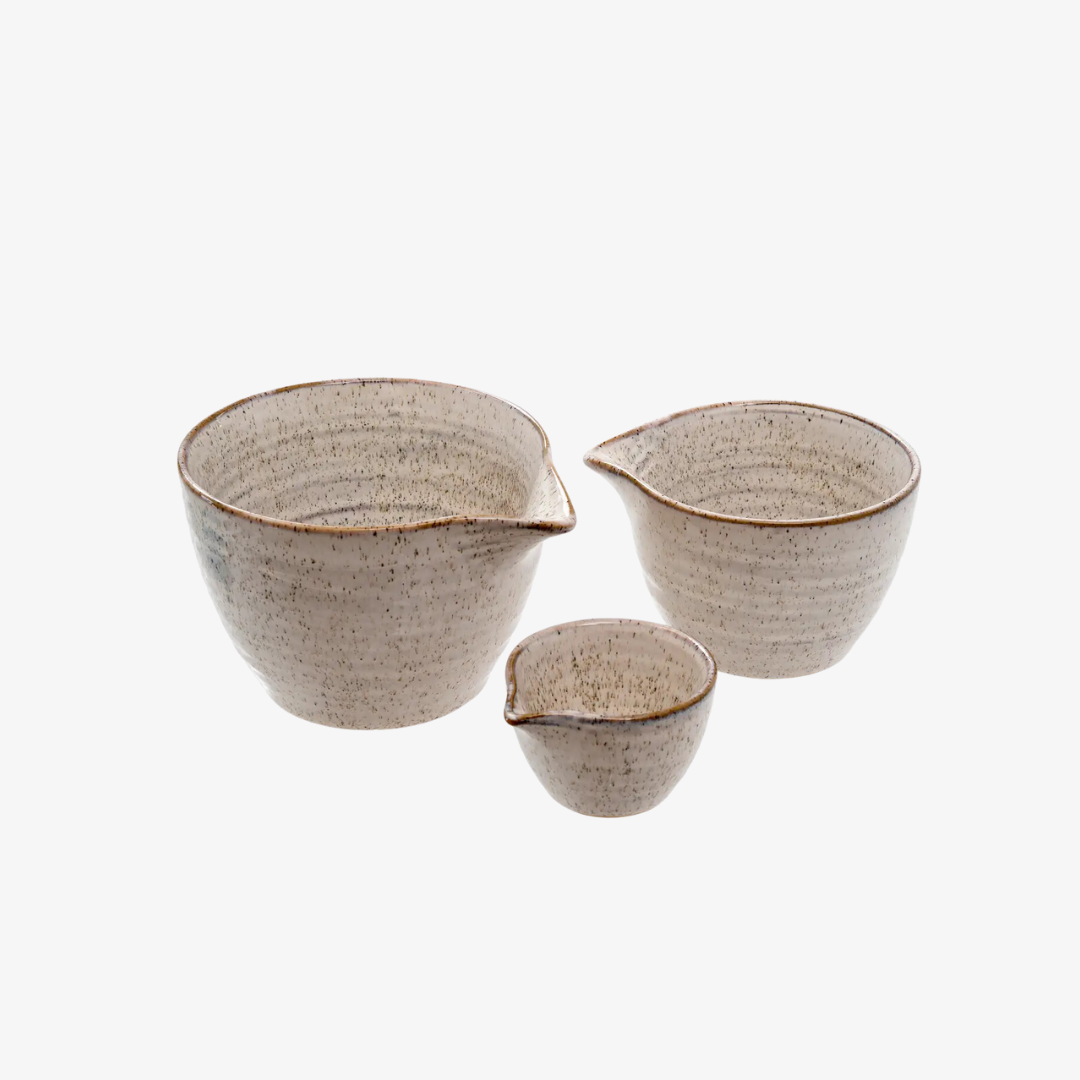Galiano Spouted Bowls – Set of 3