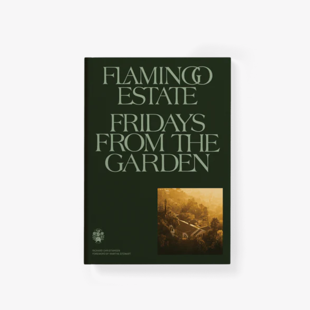 Green Flamingo Estate Cook book and coffee table book.