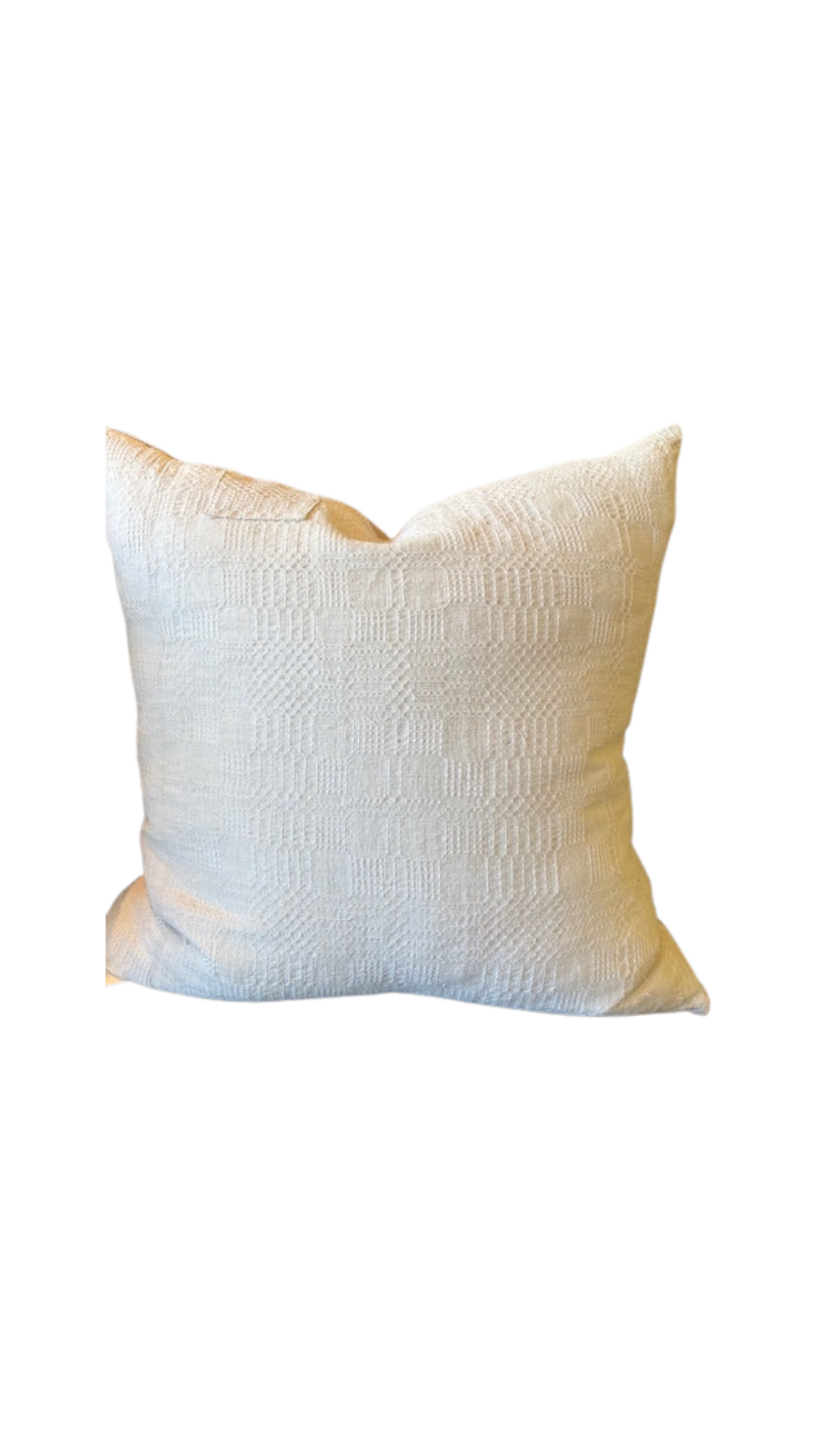 Vintage White Pillows