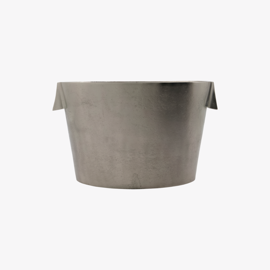 Brushed Silver Wine Cooler