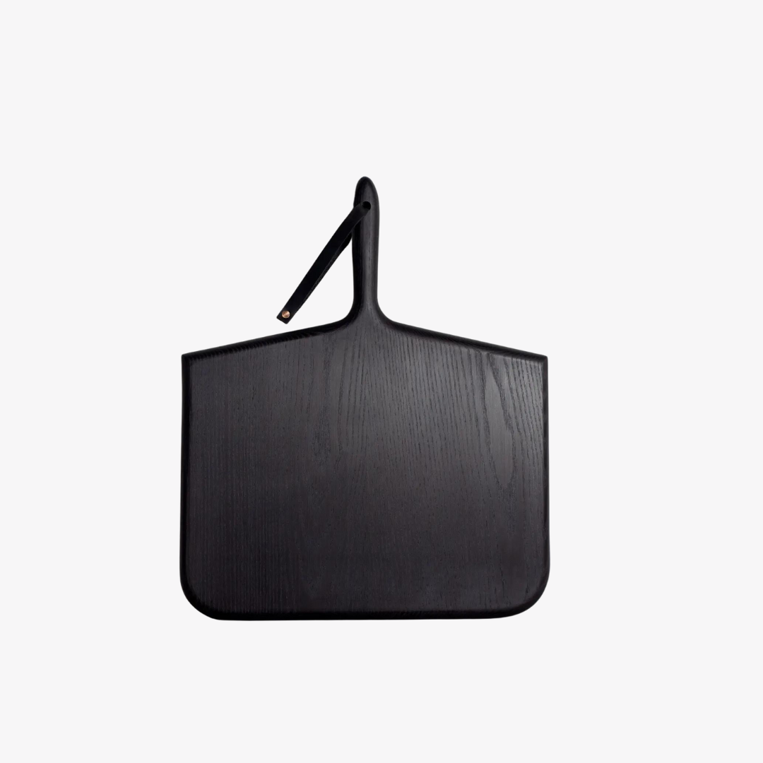 Ebonized Ash Large Whale Bone Serving Board