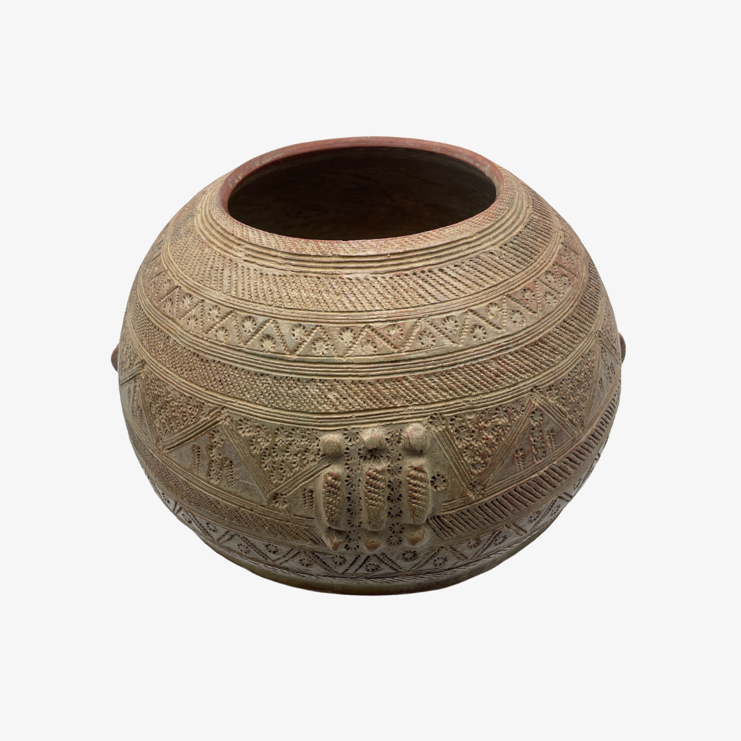 Brown Large Ethiopian Pot