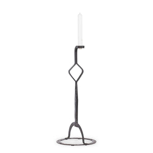 Blacksmith Iron Clamp Candle Holder