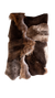 Melange Sheepskin Rug - Brown