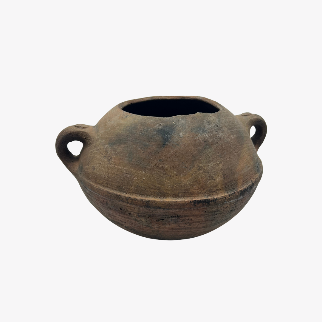 Antique Pot with Handles