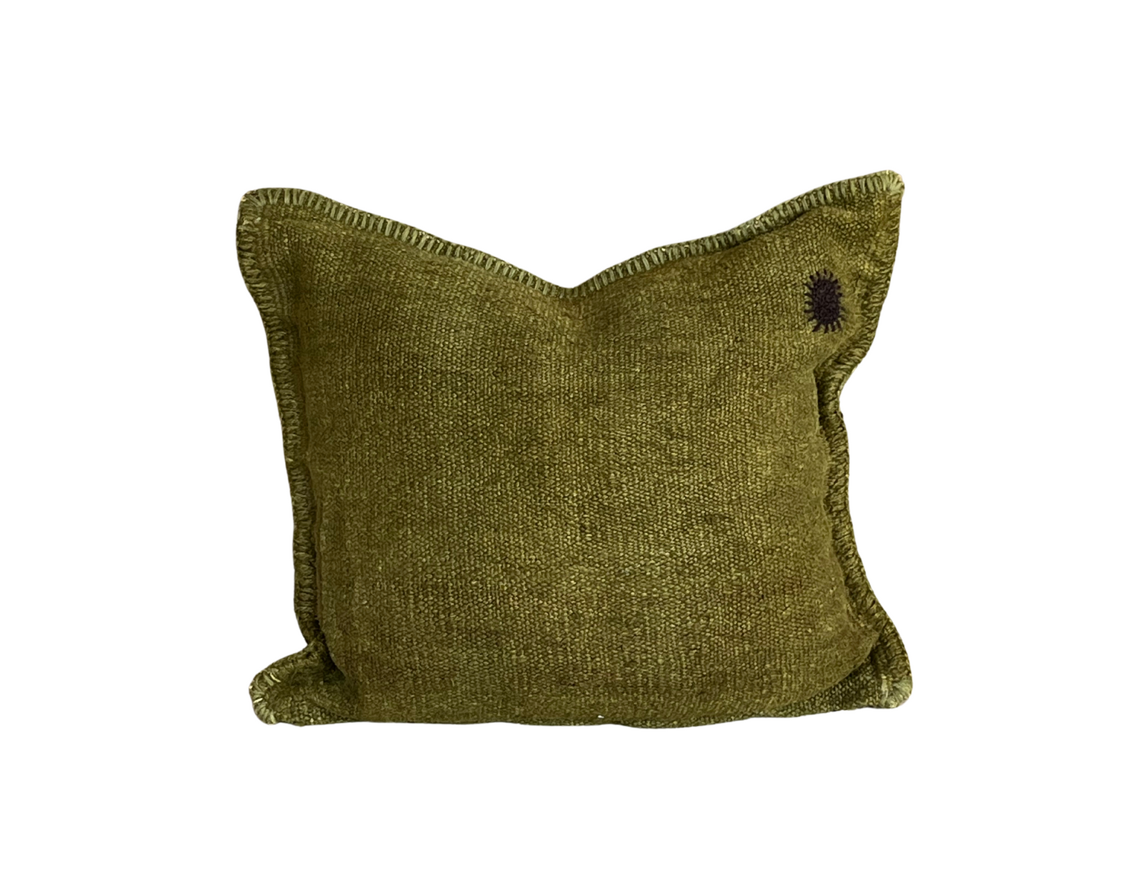 Cuval Pillow - Green 22" x 22"