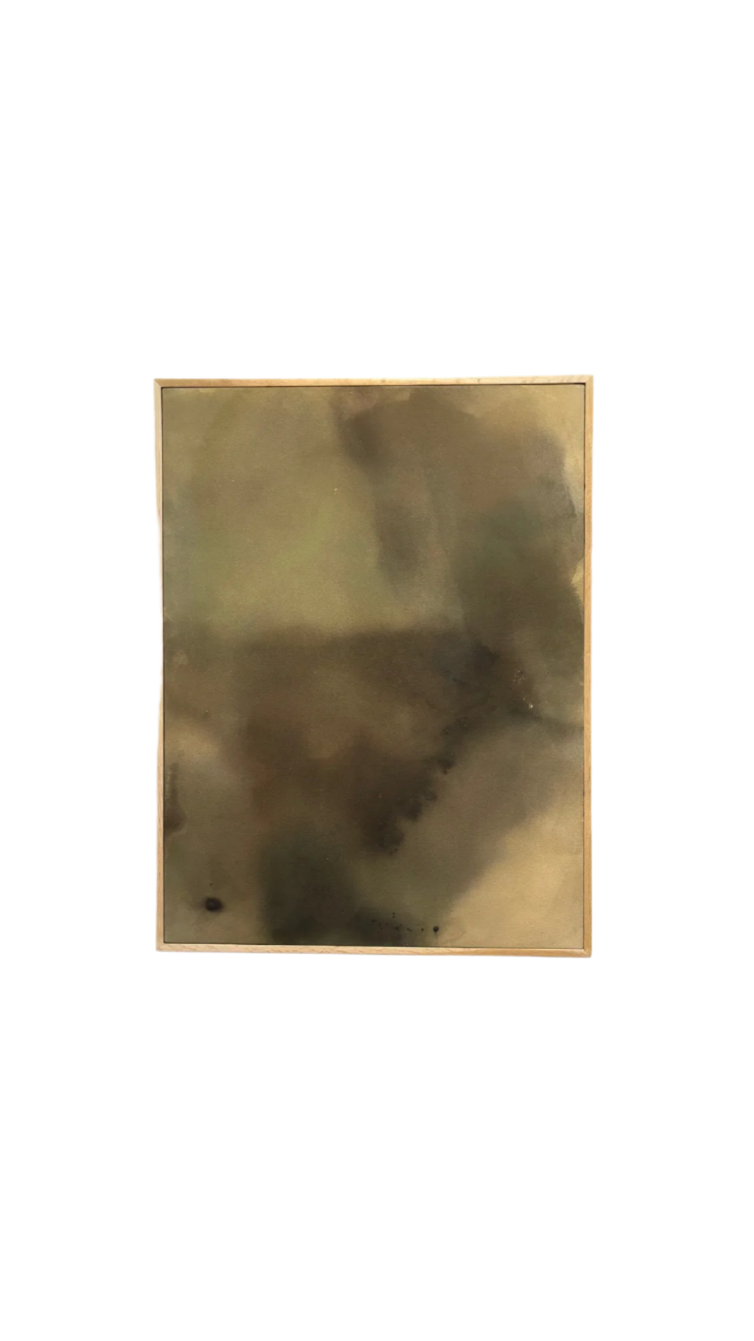 "Autumnal II" with White Oak Frame