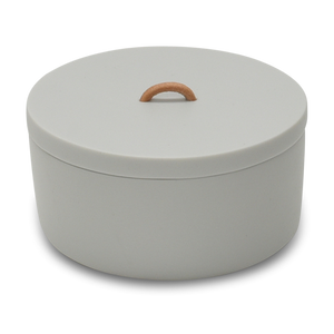 Round Coaster Box: White