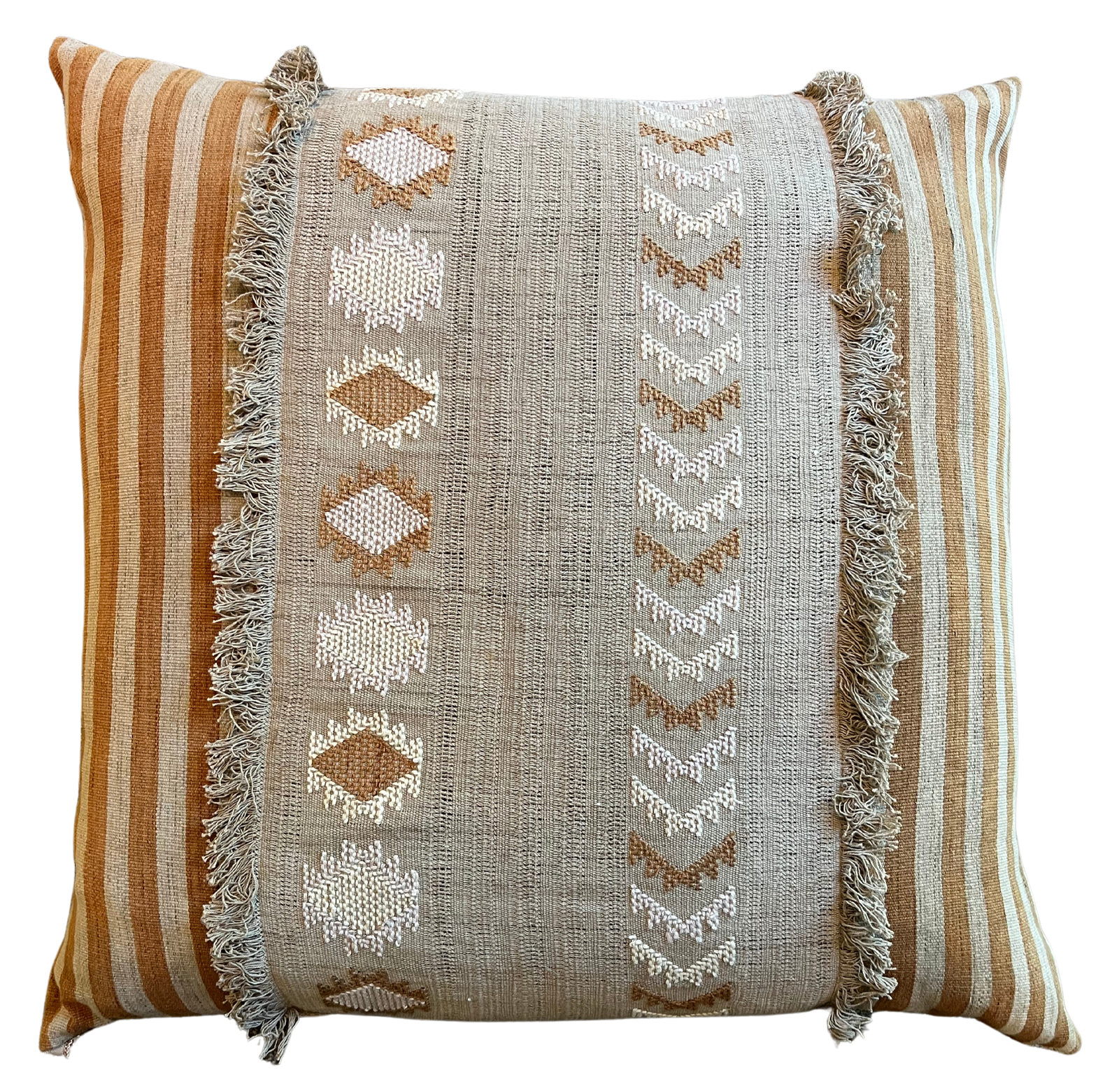 Native Pattern Stripe Pillow