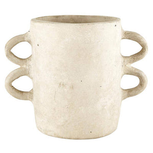 Natural Paper Mache Vase