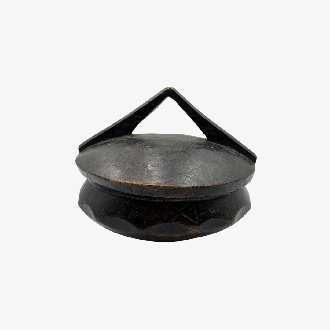 African Lidded Bowl