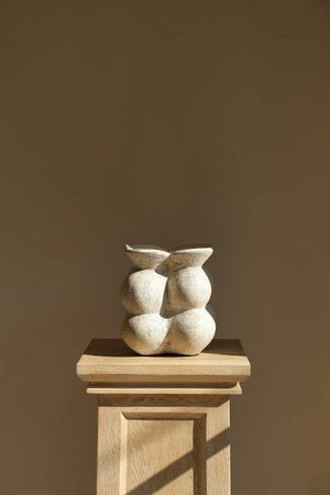 Textured Cream Indonesian Vessel