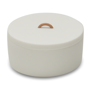 Round Coaster Box: White