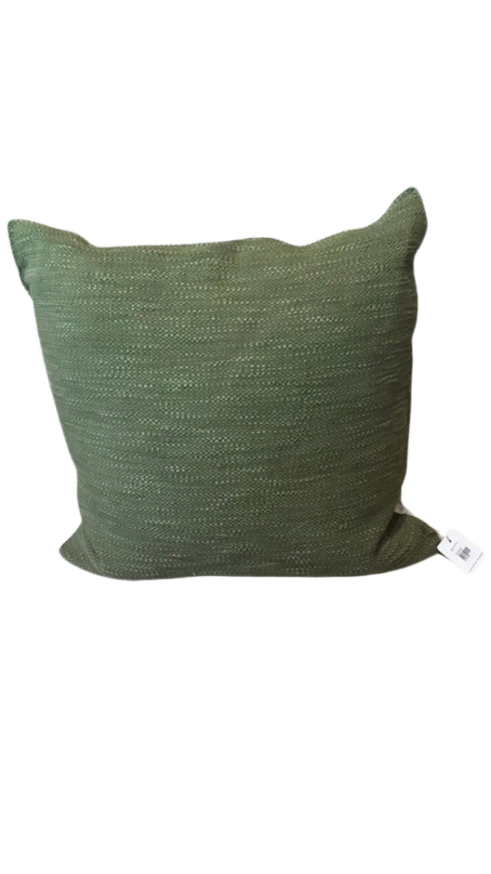Woven Olive Green 20x20 Pillow