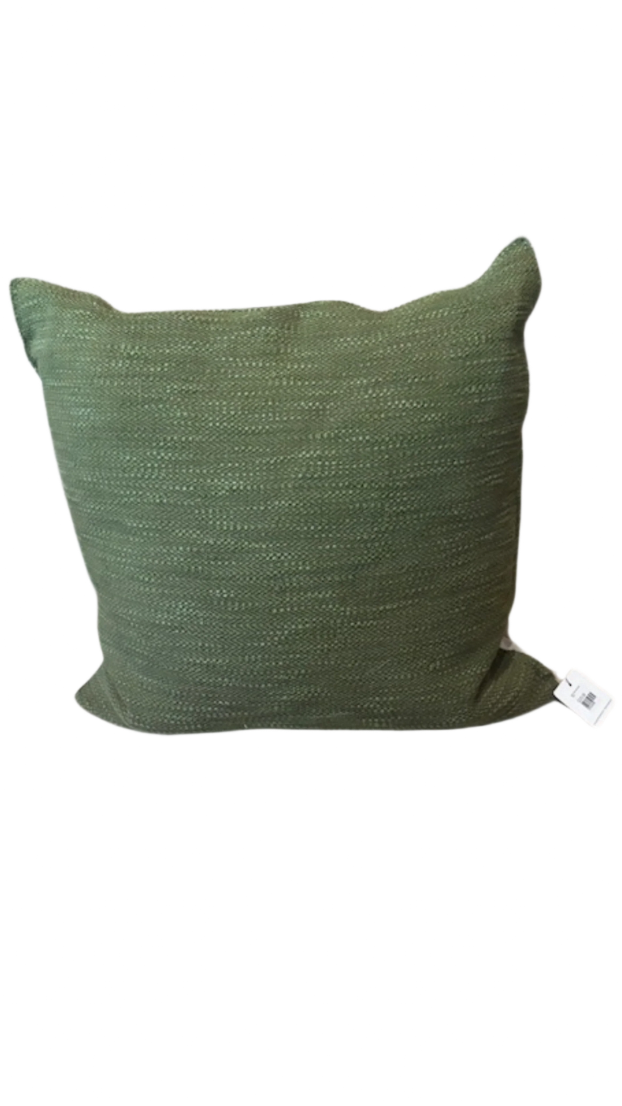 Woven Olive Green 20x20 Pillow