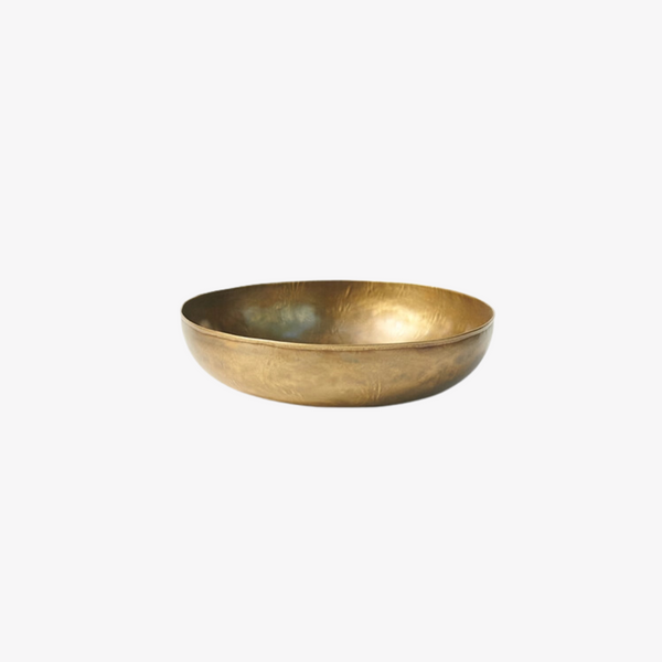 Large Brass Bowl 