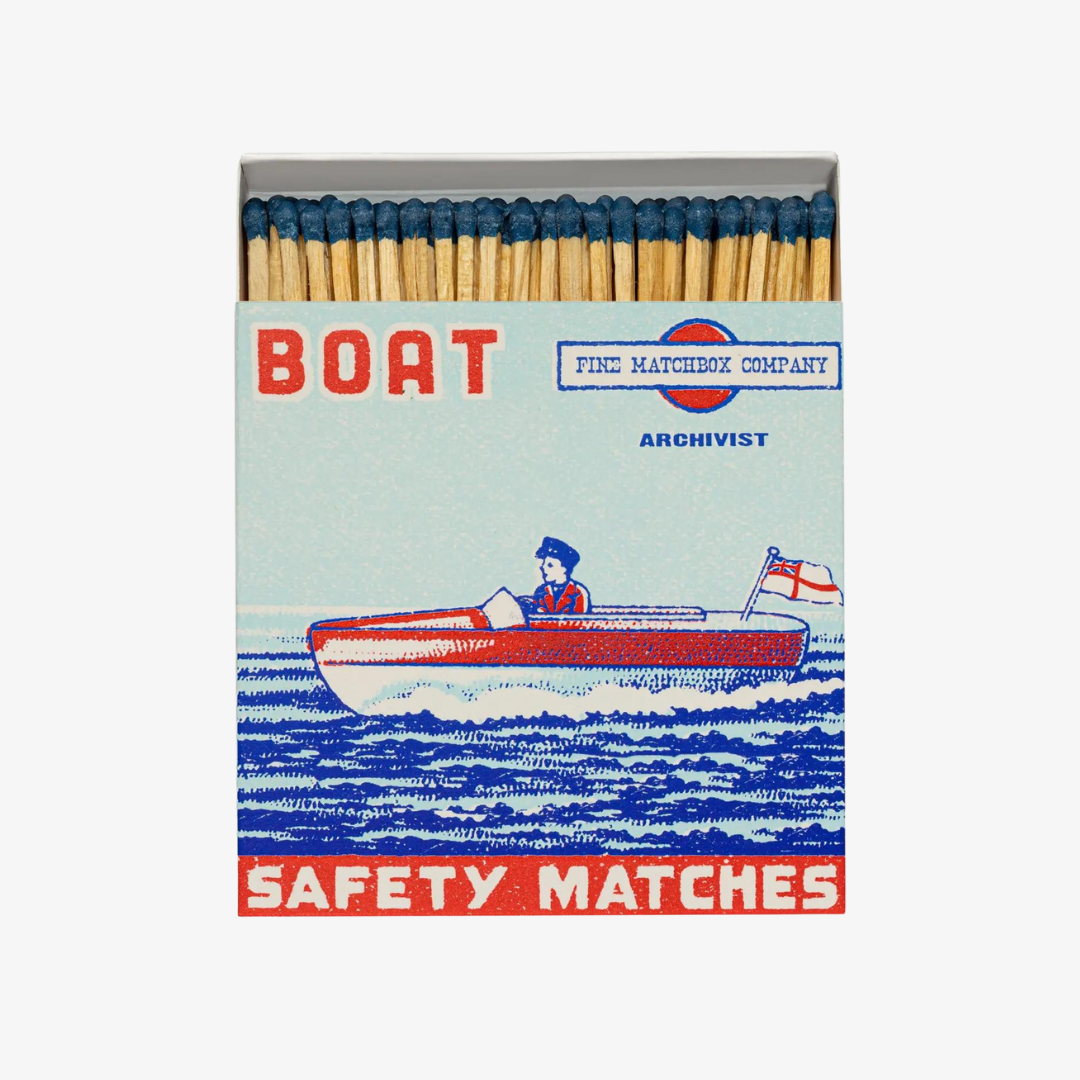 Boat Square Matchbox