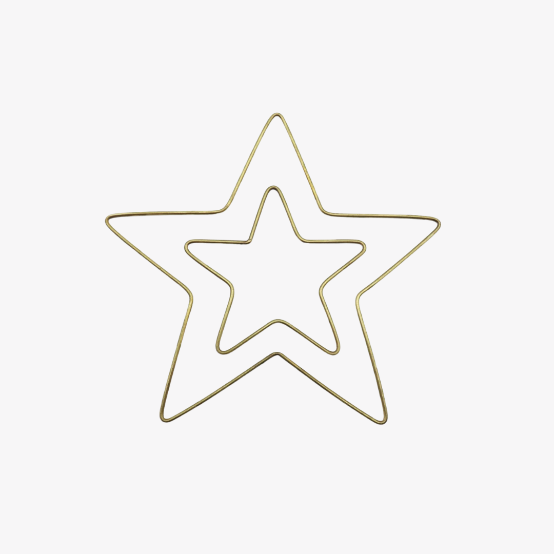 Brass Wire Star