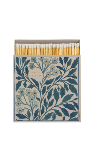 Blue Floral Square Matches