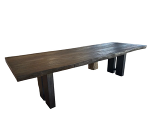 Custom Black Dining Table