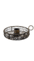 Iron Woven Candle Holder