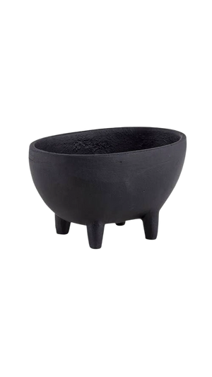 Small Cast Iron Footed Bowl