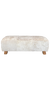 53" Sheepskin Bench