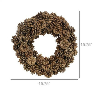 Pine Cone Wreath