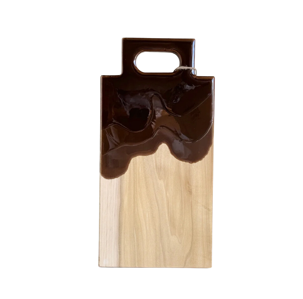 Single Handle Grazing Board – Cocoa