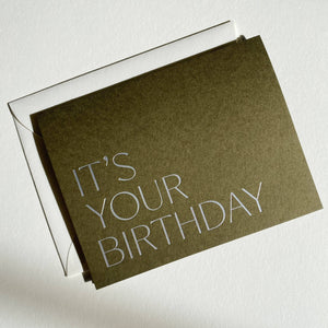 It's Your Birthday No. 21: Moss