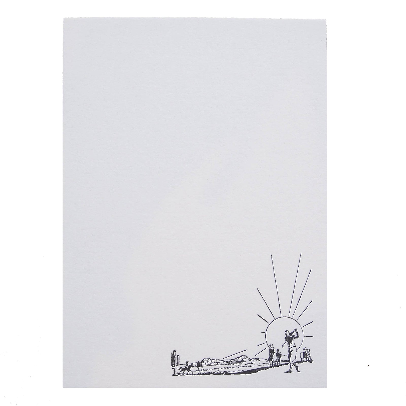 Golf Sun- Tails Boxed Notecards
