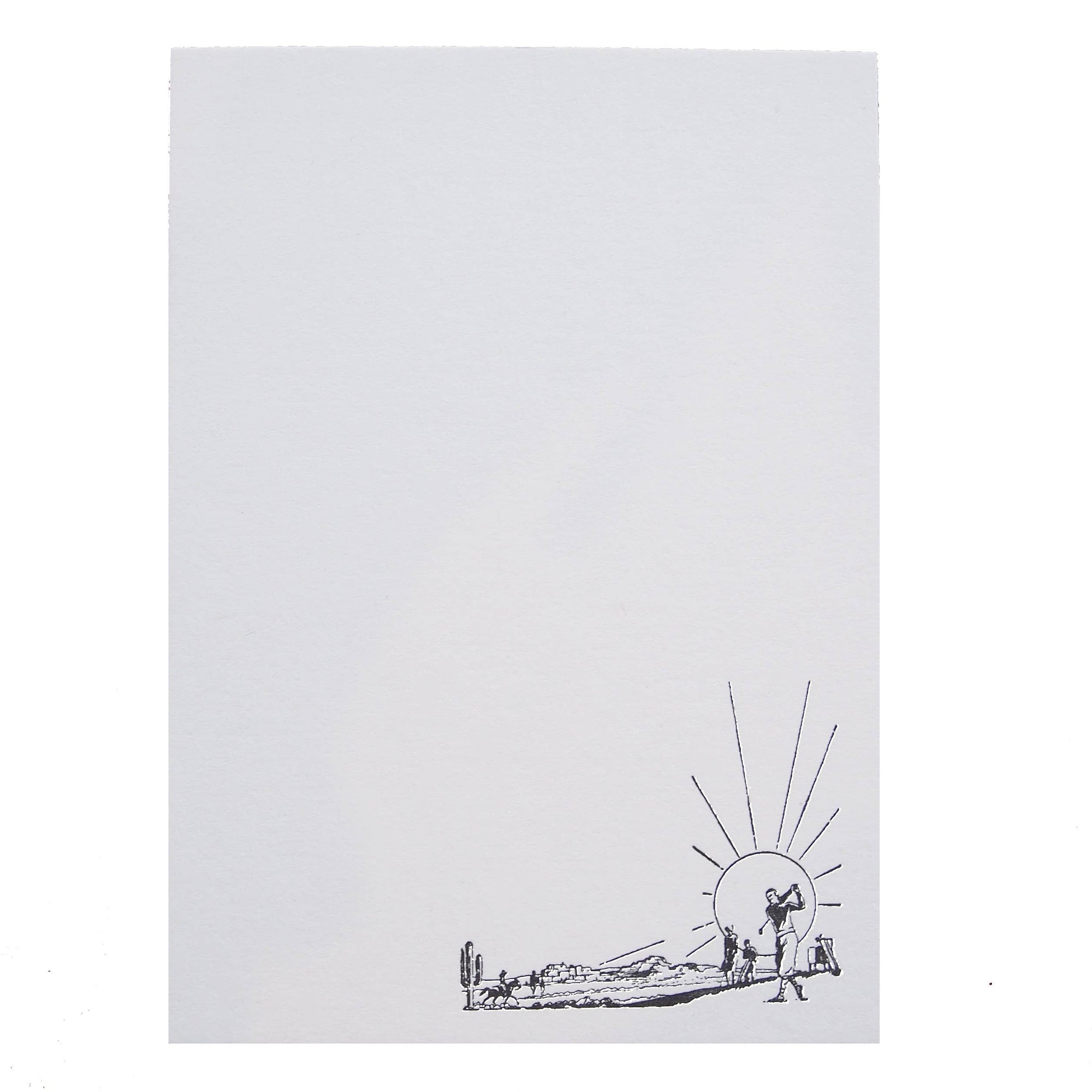 Golf Sun- Tails Boxed Notecards