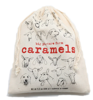 Goat Milk Caramel Satchel: Sea Salt Vanilla