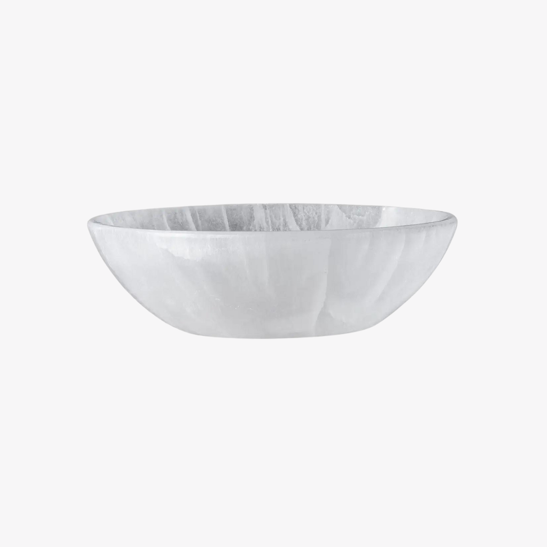Moroccan Selenite Bowl – Large