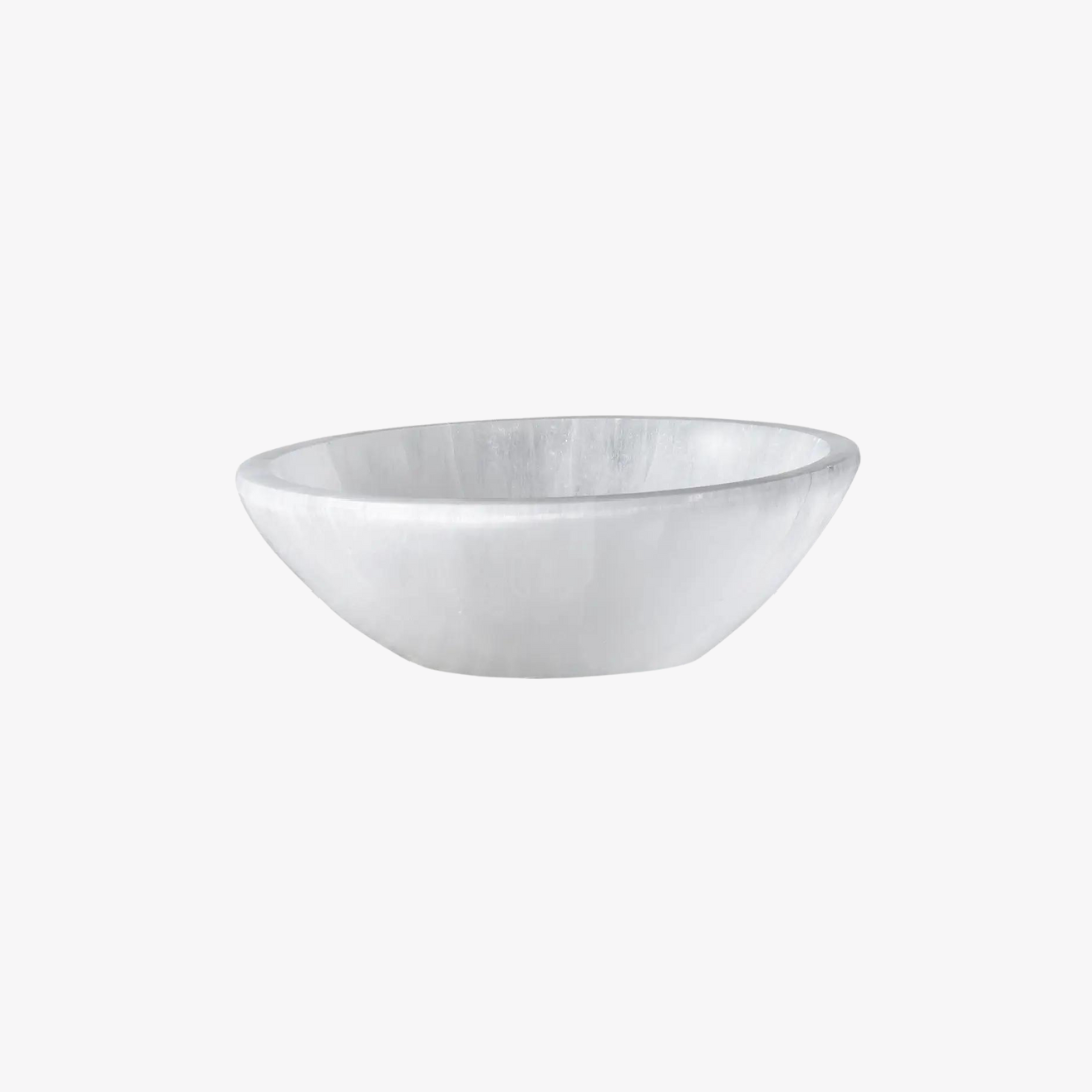 Moroccan Selenite Bowl – Medium