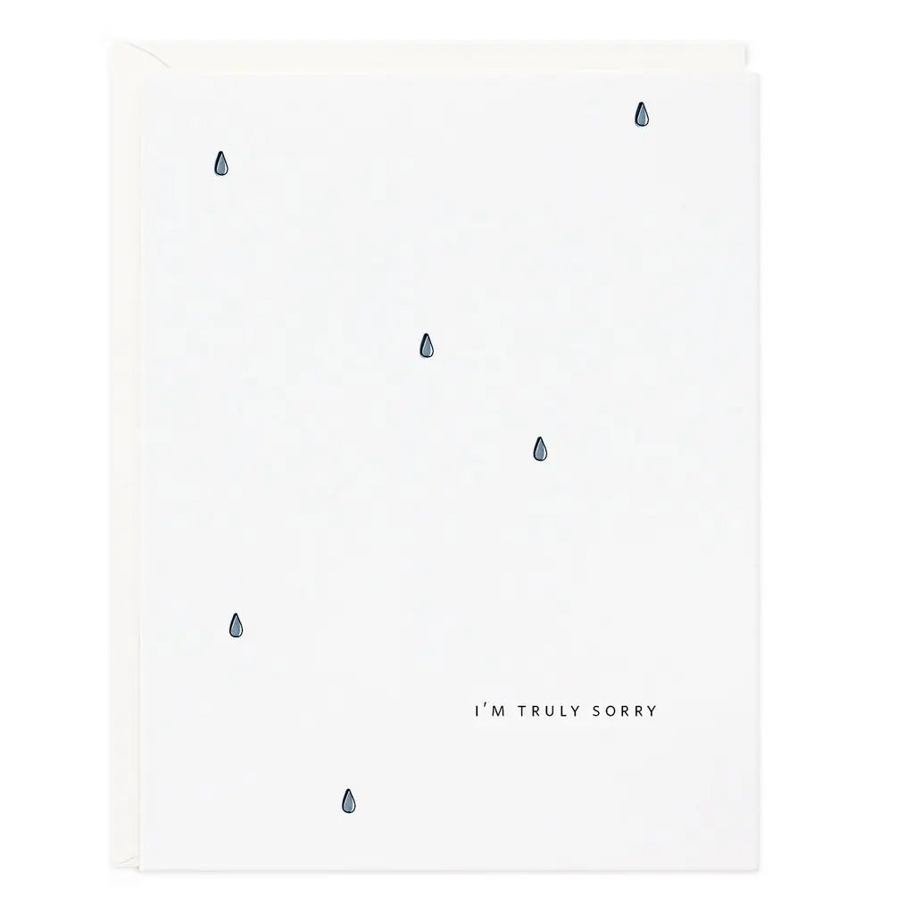 Truly Sorry Greeting Card