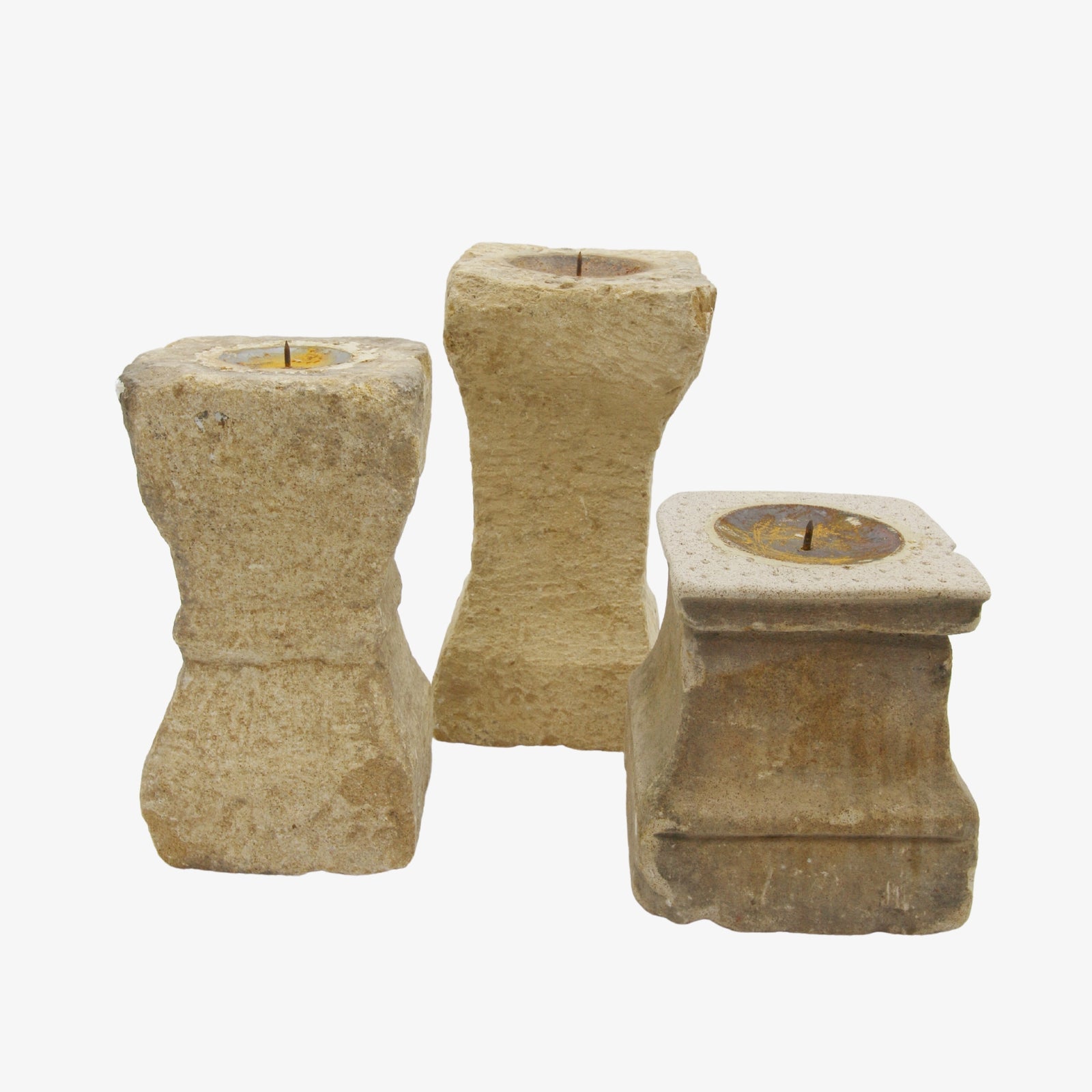 Stone Candle Holder