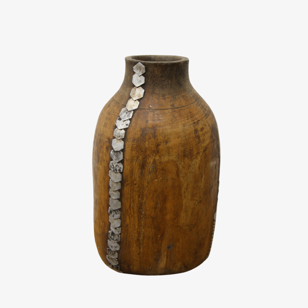 African Vase with Metal No. 4