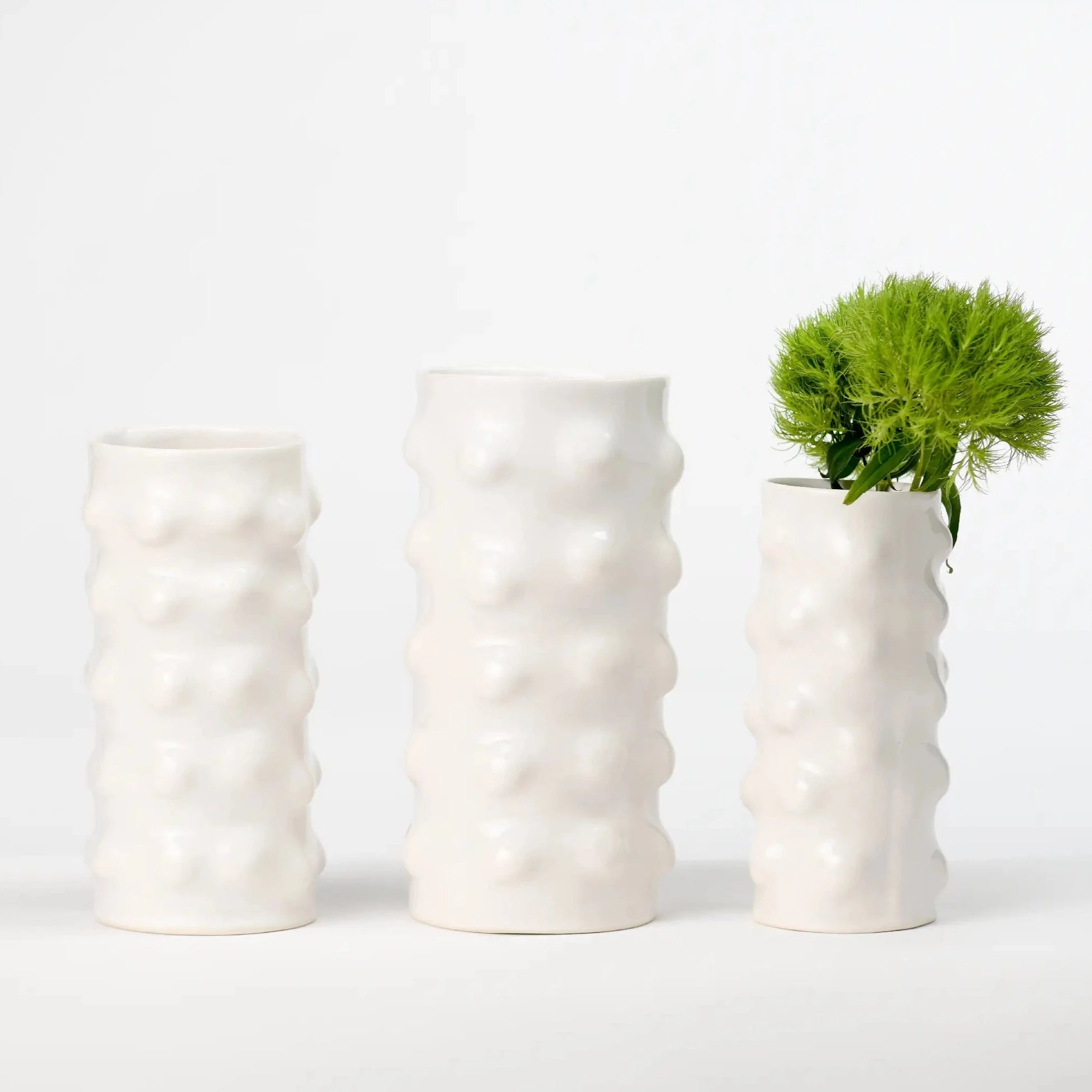 White procelin vase