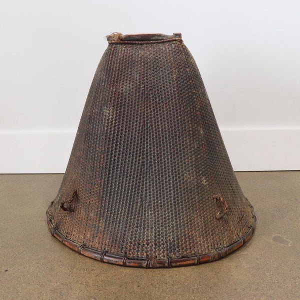 Vintage Bamboo Tea Bag Basket Layered by Paige Elise