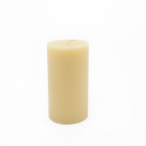 Cream Beeswax Candle - 3 x 6 Pillar