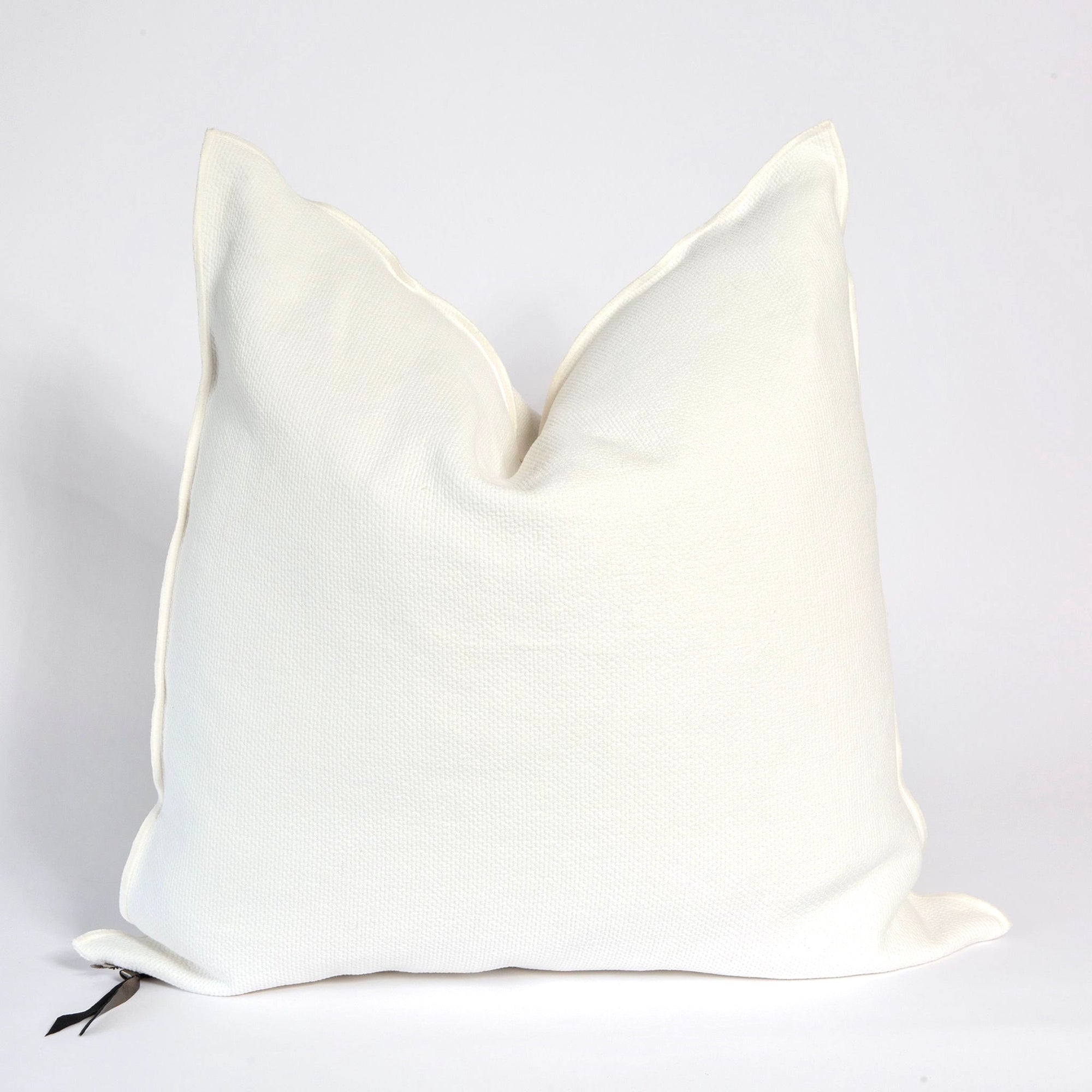 large white decorative pillow