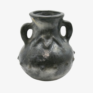 Black Round Tunisian Vase