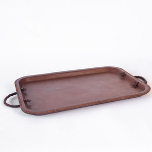 Hermana Leather Serving Tray